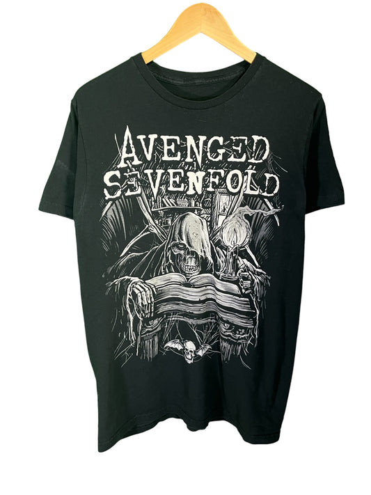 Avenged Sevenfold Big Print Band Tee Size Medium