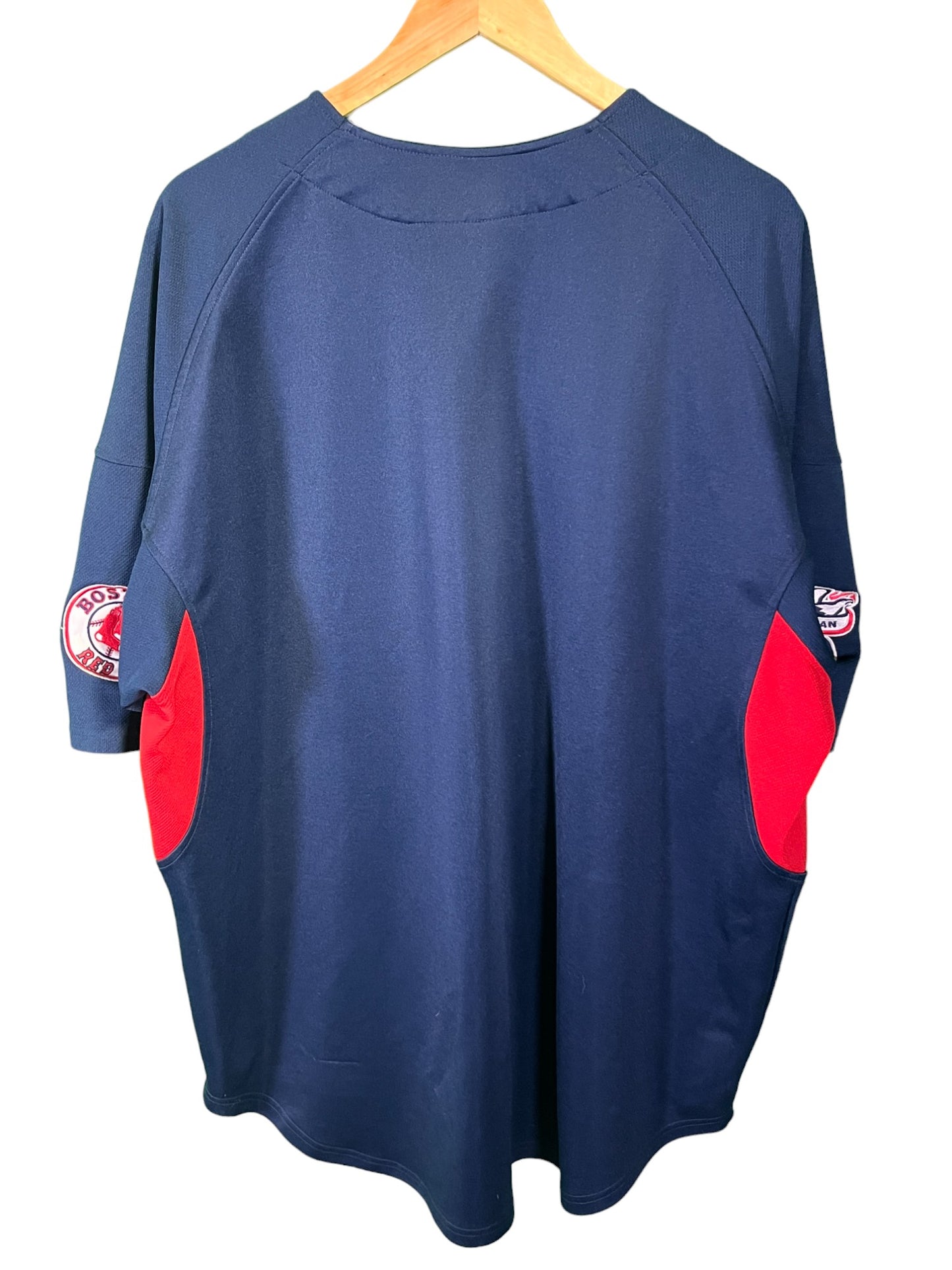 Vintage 00's Nike Boston Red Sox Baseball Jersey Warm Up Size XXL