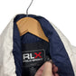 Vintage 90's Polo Sport RLX White Zip Up Puffer Jacket Size Small