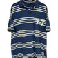 Vintage 90's Bugle Boy Striped Polo Shirt Size XL