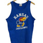 Vintage 90's Kansas University Jayhawks Tank Top Shirt Size XL