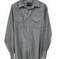 Vintage Wrangler Pearl Snap Striped Button Up Western Shirt Size XXL
