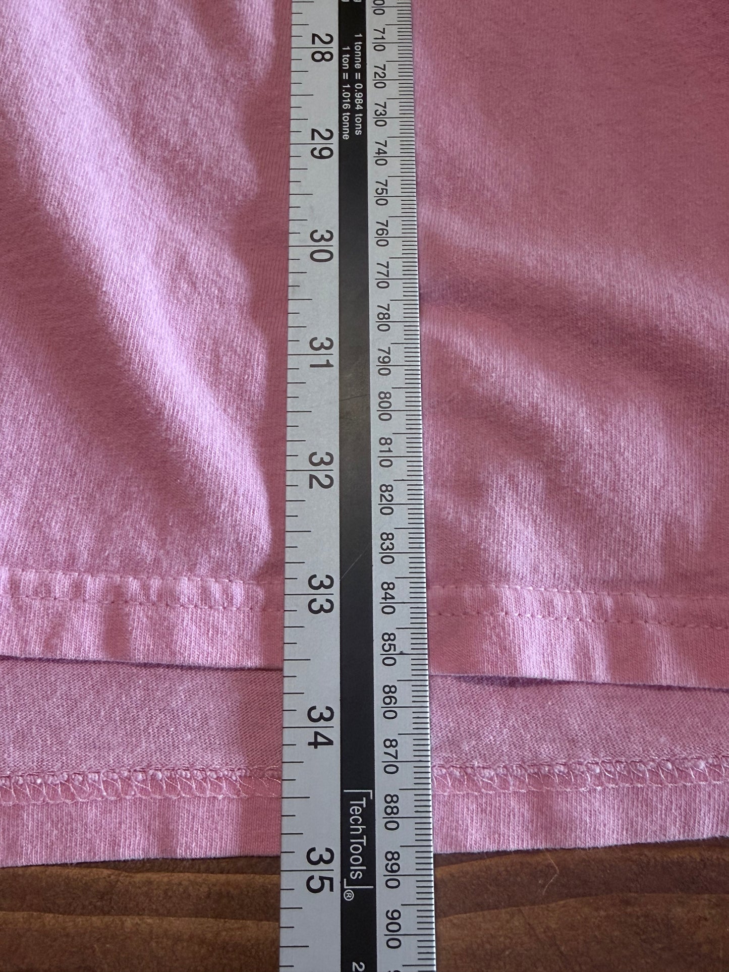 Vintage Nike Tonal Pink Center Swoosh Tee Size Large