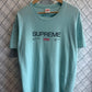 Supreme FW21 Est 1994 Turqoise Graphic Tee Size Medium
