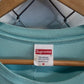 Supreme FW21 Est 1994 Turqoise Graphic Tee Size Medium