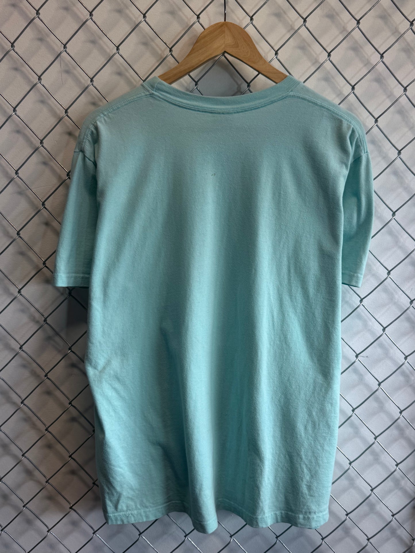 Supreme FW21 Est 1994 Turqoise Graphic Tee Size Medium