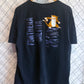 BAPE A Bathing Ape Funthera Militia Blue Camo Shark Tee Size XL