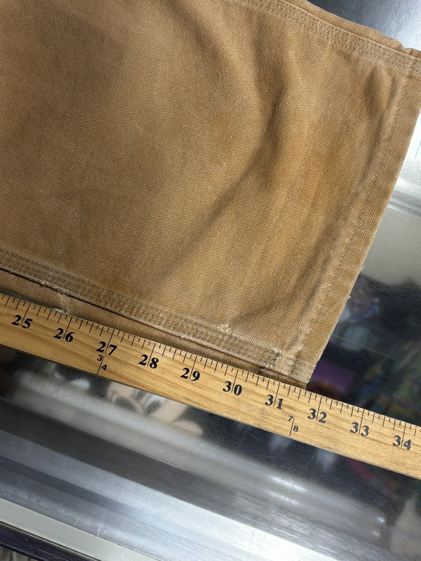 Vintage Carhartt Brown Double Knee Carpenter Pants Size 33x32