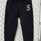 Supreme Black S Logo Sweatpants Size Medium