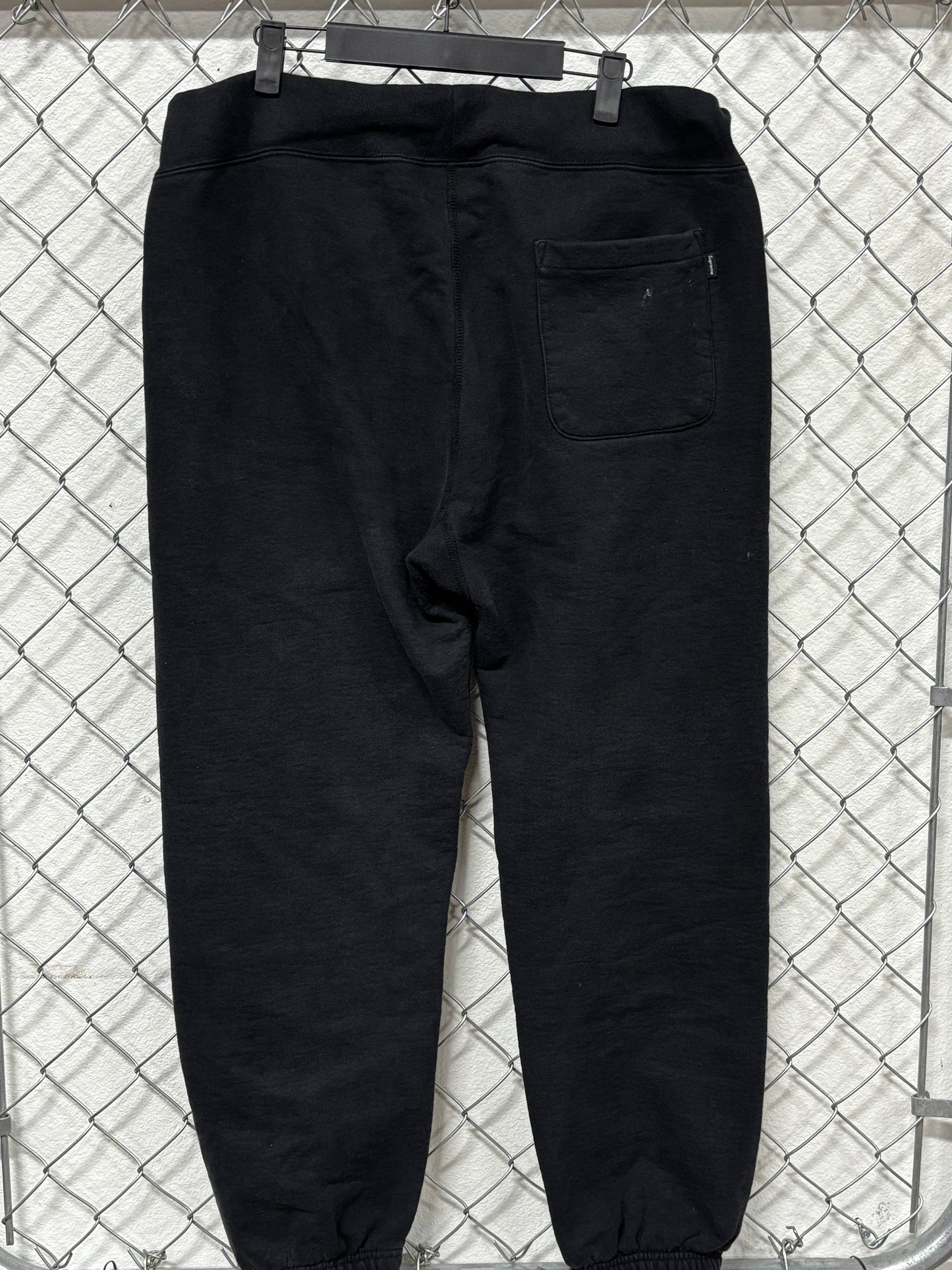 Supreme Black S Logo Sweatpants Size Medium