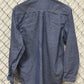 Carhartt FR Light Blue Button Up Work Shirt Size XL