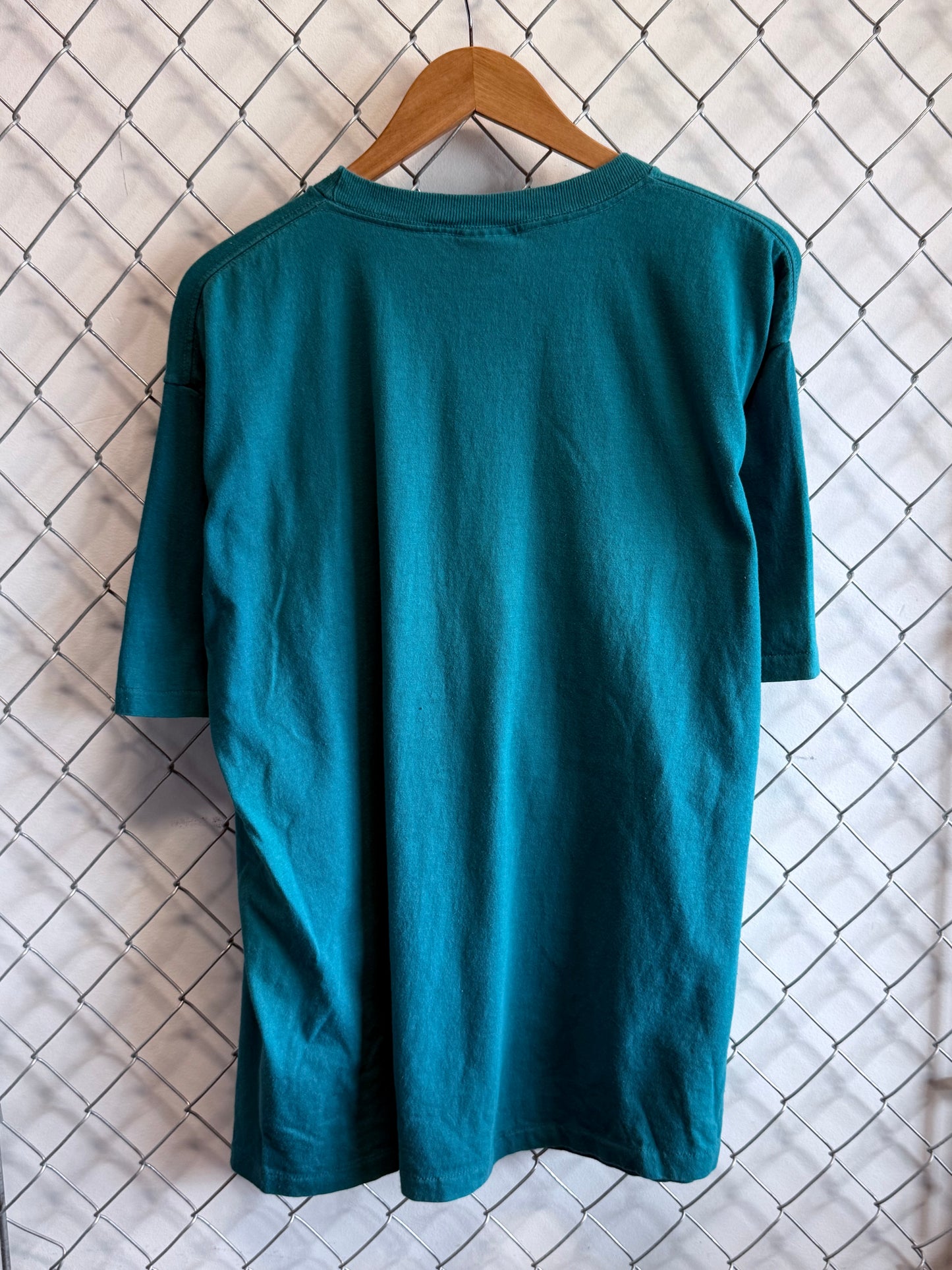 Vintage 90's Nutmeg Miami Dolphins NFL Graphic Tee Size XL