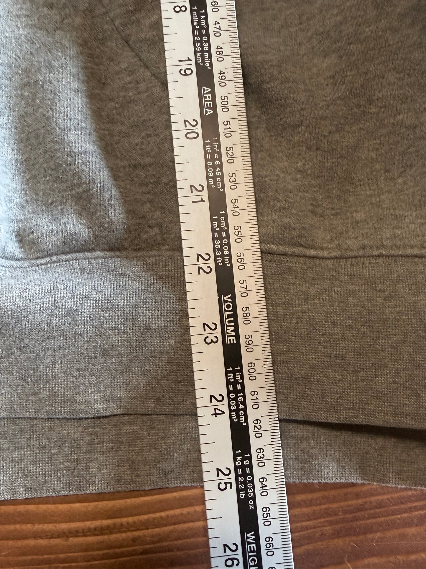 Fear of God Essentials Grey Pullover Hoodie Size Medium