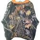 Vintage Mossy Oak Hunter Woodland Camo Duck Jacket Size XL
