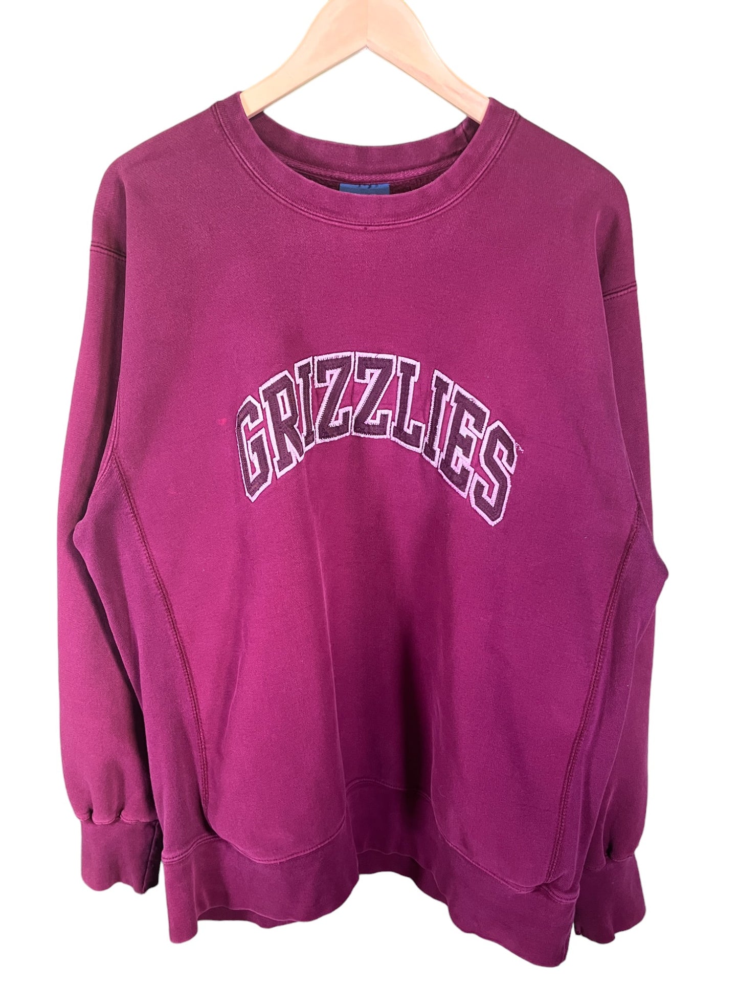Vintage 90's University of Montana Grizzlies Arc Spellout Sweater Size XL