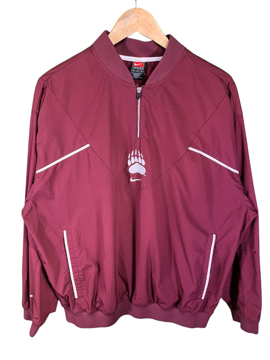 Vintage 00's Nike University of Montana Griz Swoosh Jacket Size Medium