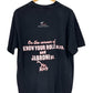 Vintage 90's WWF The Rock Smack Down Hotel Wrestling Tee Size Large
