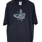 Vintage 90's Adidas Classic Logo Graphic Tee Size Large