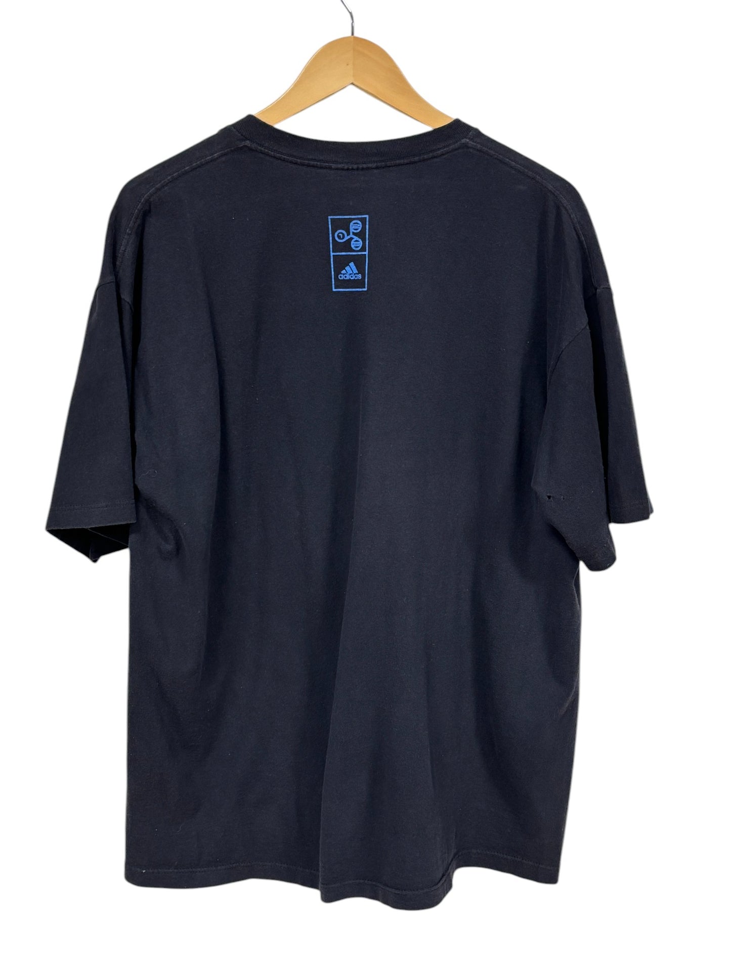 Vintage 90's Adidas Classic Logo Graphic Tee Size Large