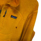 Vintage Patagonia Yellow R2 Fleece Zip Up Jacket Size XL