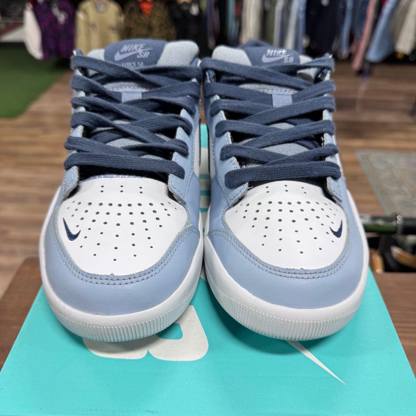 Nike SB Force 58 'Thunder Blue' Size 8.5