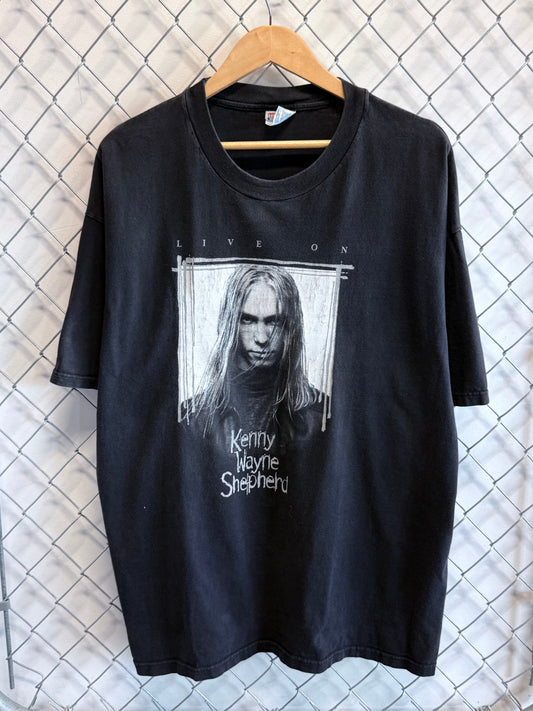 Vintage Y2K Live On Kenny Wayne Shepherd Band Tee Size XXL