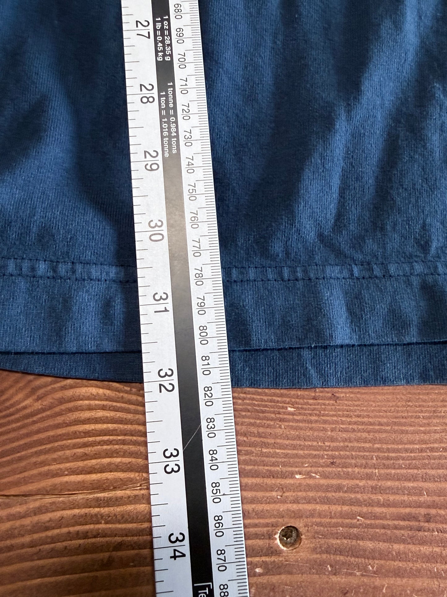 Yeezy Gap Navy Blue Long Sleeve Shirt Size Large