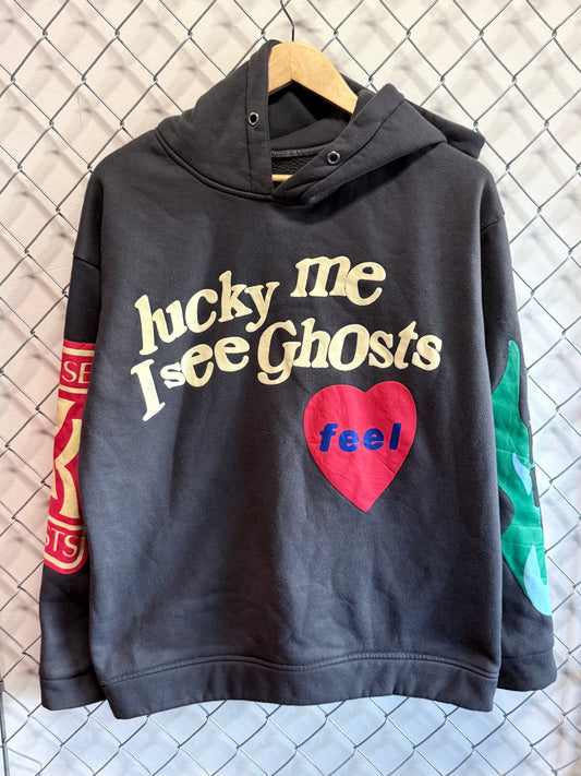 Kids See Ghost Lucky Me Hoodie Size Medium
