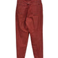 Vintage 90's Lands End Made in USA Red High Waisted Jeans Size 30x34