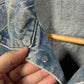 Vintage Levi's Made In USA Denim Trucker 527 Jacket Size Small