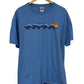 Vintage 90's Montana Skyline Sunset Mountains Nature Tee Size XL