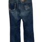 Vintage Levi's Made in USA Orange Tab Thrashed Denim Jeans Size 33x25