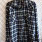 Vintage Flying R Ranchwear Button Up Western Shirt Size XXL