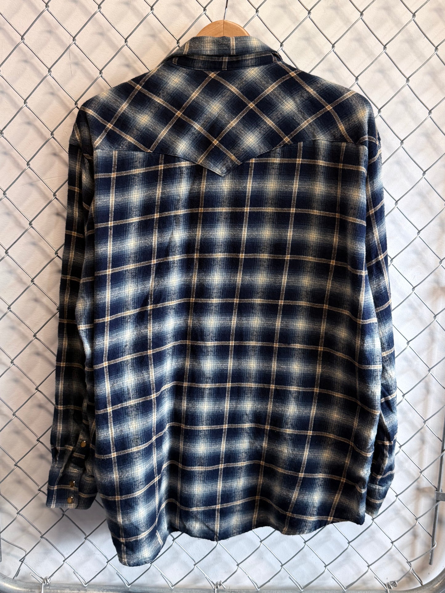 Vintage Flying R Ranchwear Button Up Western Shirt Size XXL