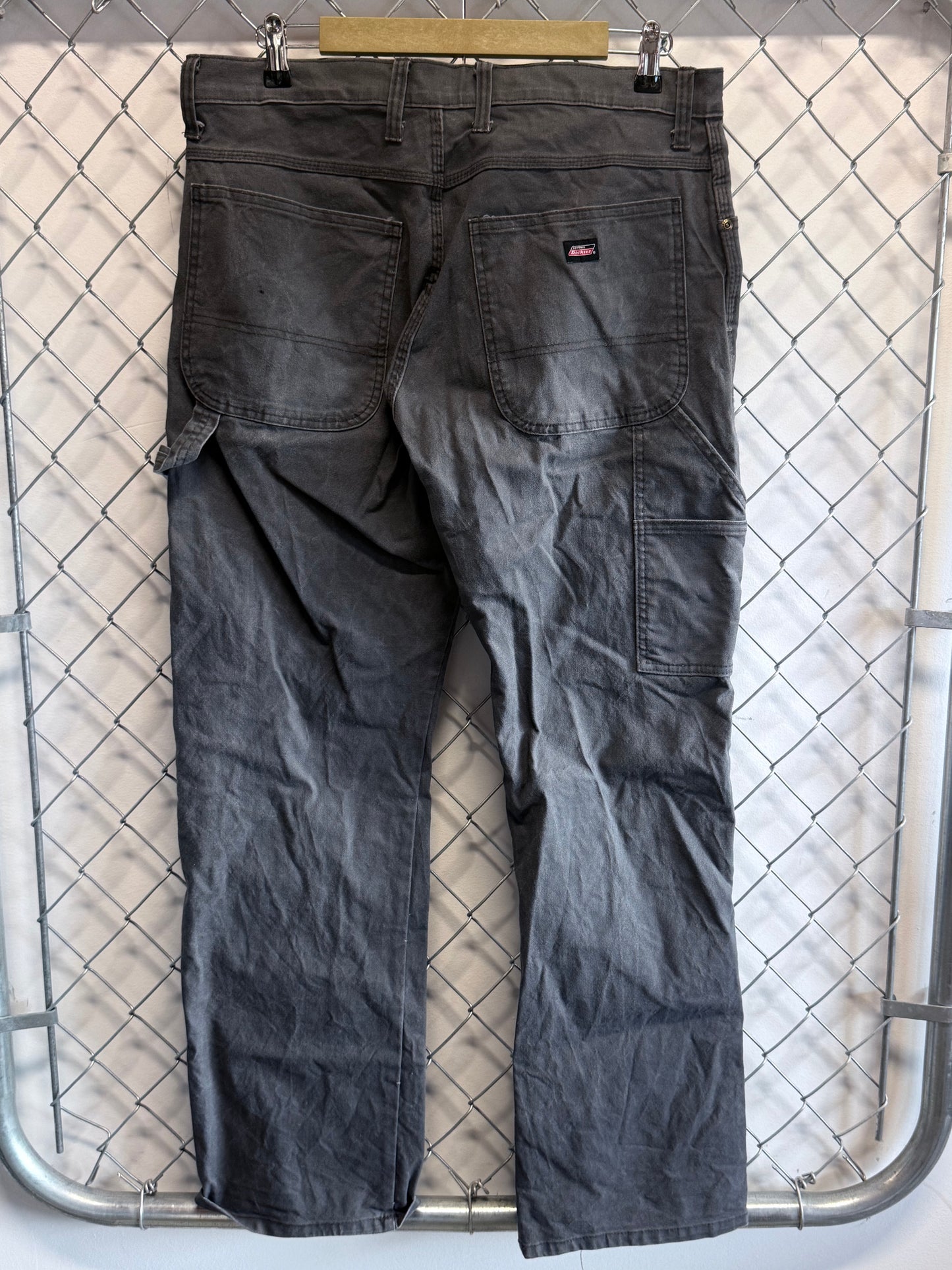 Dickies Grey Faded Carpenter Pants Size 35x30