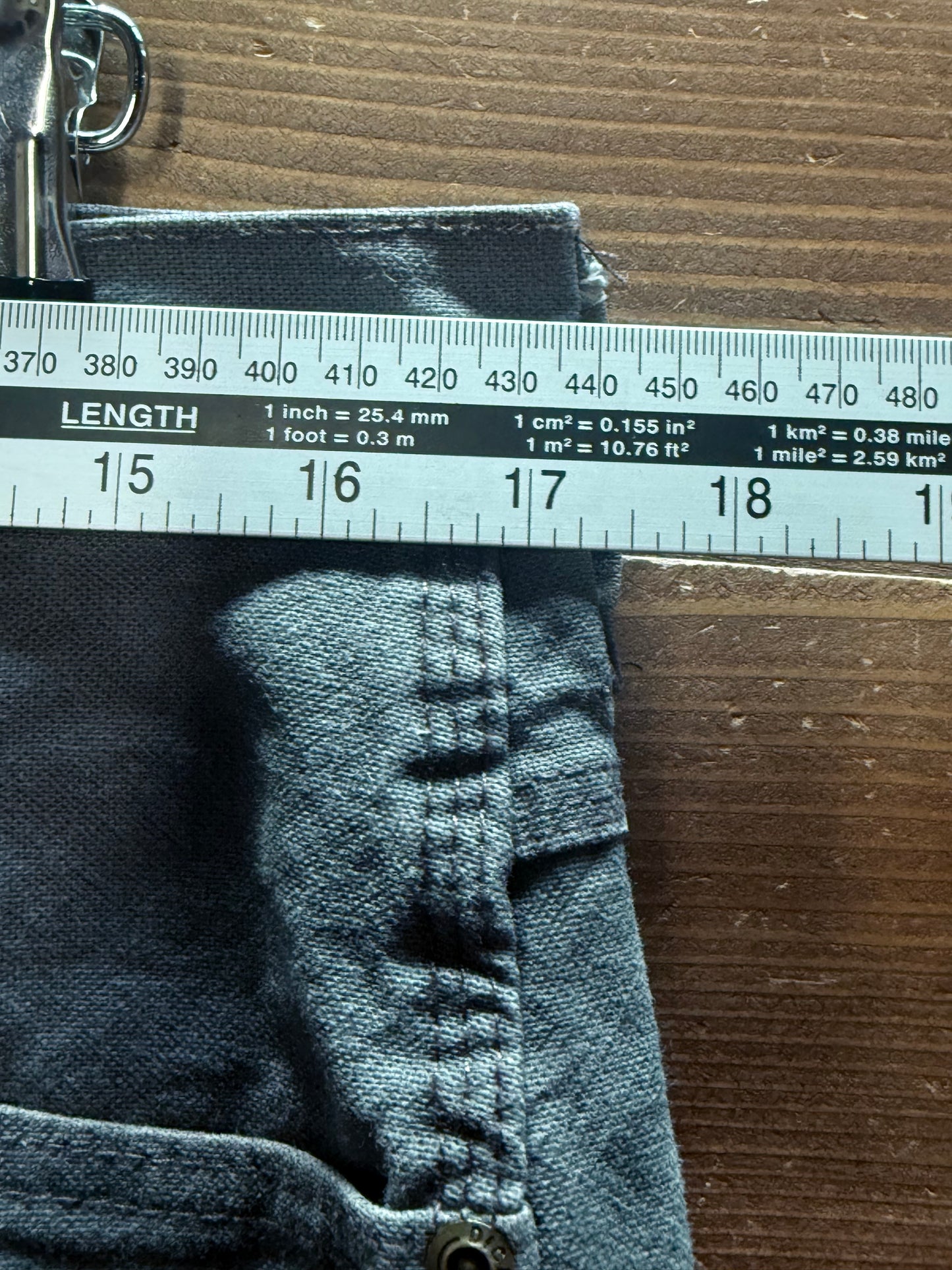 Dickies Grey Faded Carpenter Pants Size 35x30