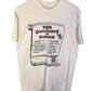 Vintage 10 Commandments of Fishing Funny Graphic Tee Size Medium