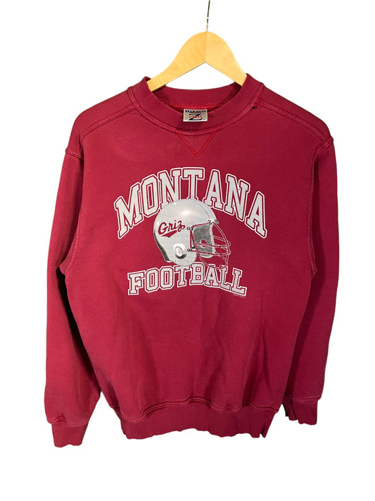Vintage 90's University of Montana Griz Football Crewneck Size Small