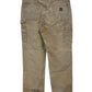 Vintage Carhartt Distressed Brown Carpenter Pants Size 36x34