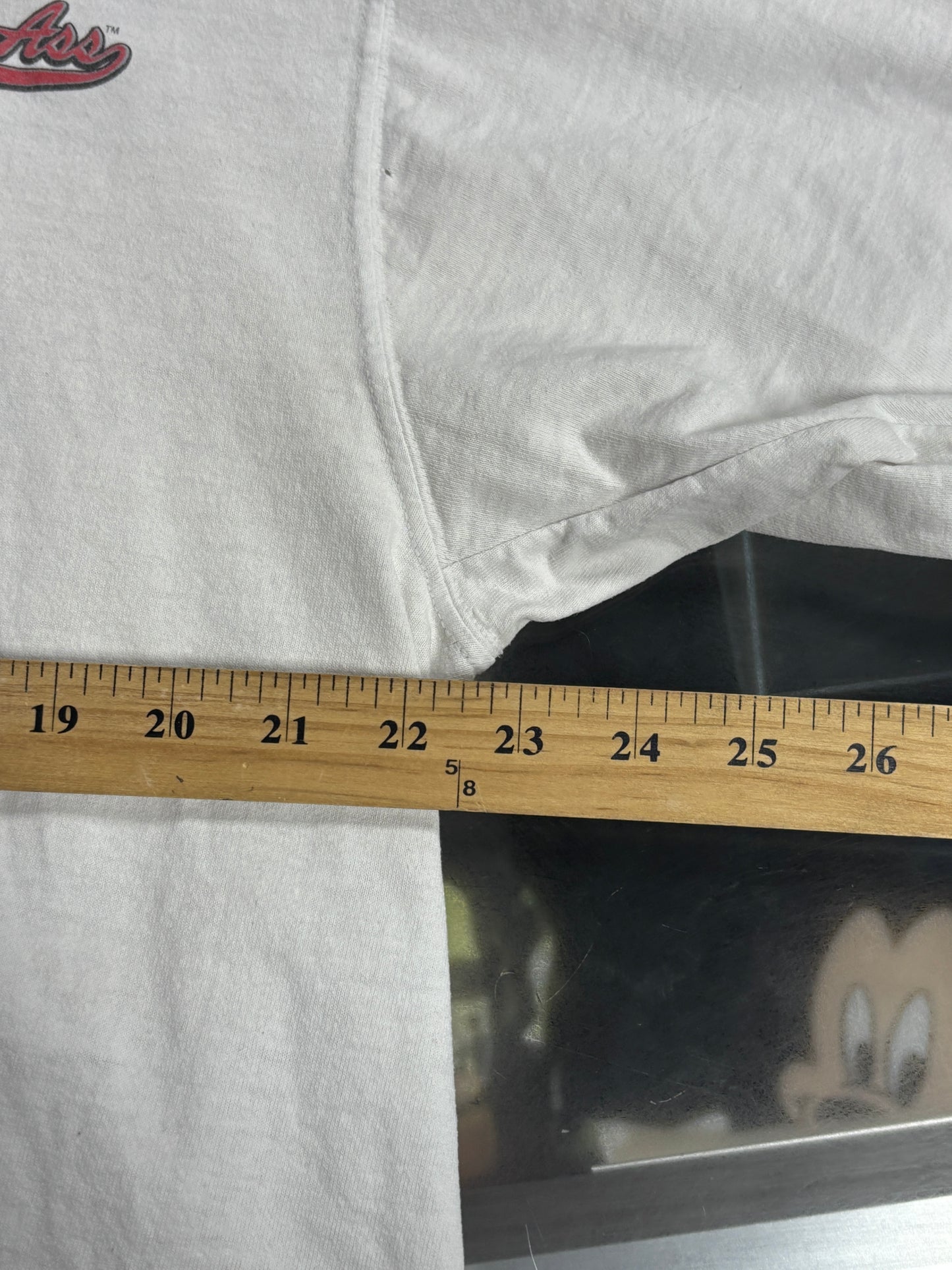 Vintage Y2K Whoop Ass Beer Don't Make Me Open Graphic Tee Size XL