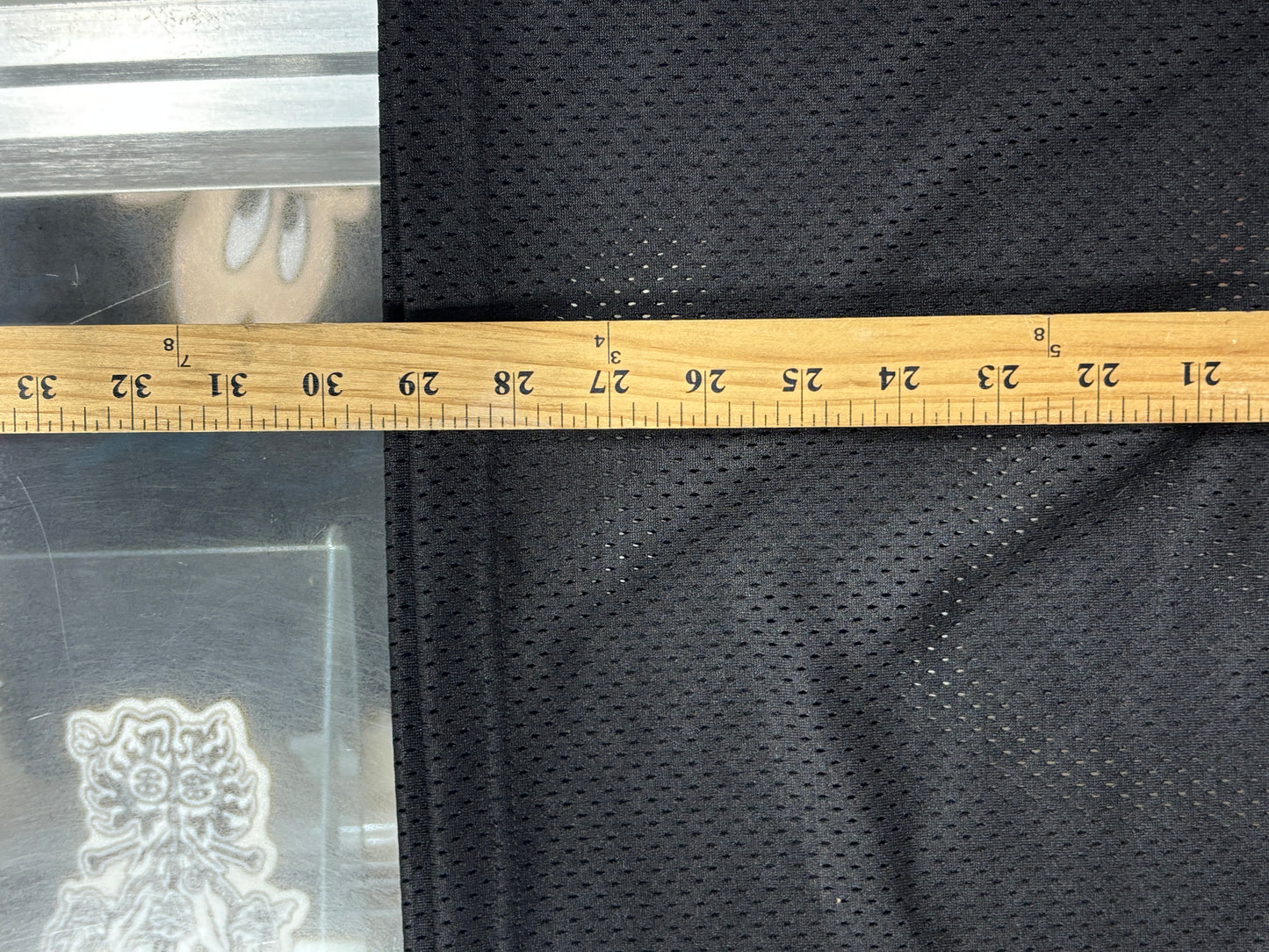 Supreme SS19 Black Rhinestone Basketball Jersey Size Large