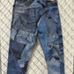 Palace FW20 Double Denim All Over Print Jeans Size 30x28