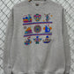 Vintage 90's Southwest Aztec Design Crewneck Sweater Size Large