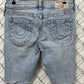 True Religion Ricky Relaxed Straight Denim Shorts Size 31