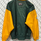 Vintage 90's Green Bay Packers Quarter Zip Windbreaker Jacket Size Large