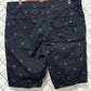 True Religion Black Dean Chino Shorts Size 36