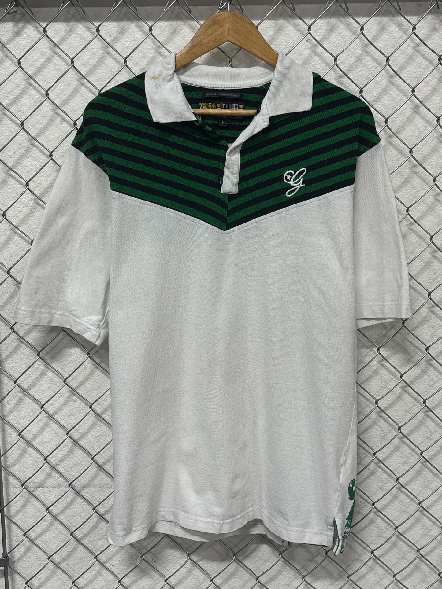 Vintage Y2K G-Unit Hip Hop Polo Shirt Size Large