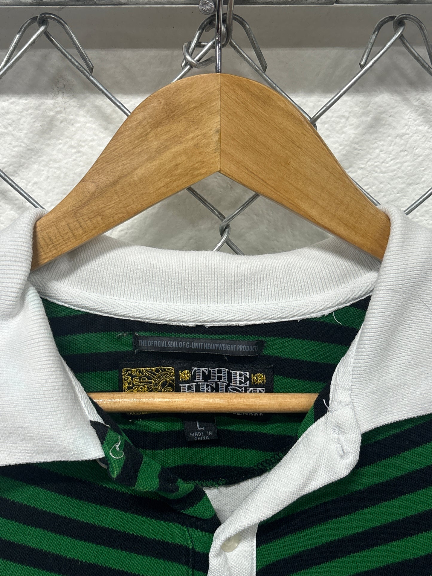 Vintage Y2K G-Unit Hip Hop Polo Shirt Size Large