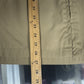 Vintage 60's US Navy Brown Zip Up Jacket Officer Pins Size XL