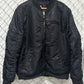 Vintage Y2K South Pole Black Hip Hop Nylon Bomber Jacket Size Large